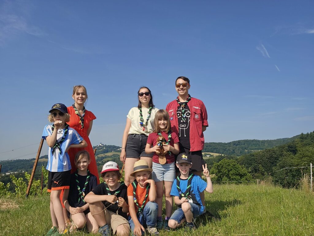 Abschluss des Biberschläfchens am Gründberg